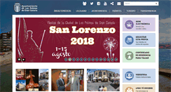 Desktop Screenshot of laspalmasgc.es